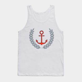 maritime anchor Tank Top